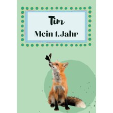 Kazan Hobi Tim- Mein Erstes Jahr: Supersüßes Babyalbum Personalisiert Für Tim. Mit Total Schnuckeligen Tieren- Für Die Schönsten Erinnerungen & Meilensteine Als Baby Tagebuch 1. Jahr. (German Edition)