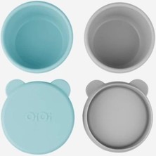 Kazan Hobi Oioi Mini Bites - Aqua Green/powder Grey