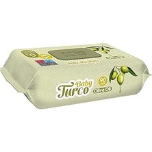 Kazan Hobi Babyturco Baby Turco Zeytinyağlı Islak Bebek Havlusu 12X90 Adet
