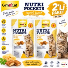 Gimcat Nutri Pockets Peynirli Çıtır Kedi Ödül Maması 60 gr