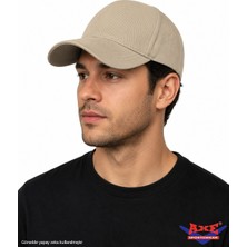 Axe Sportswear Arkası Ayarlanabilir Cırt Cırtlı Kasketli Beyzbol Spor Günlük Basic Kep Şapka