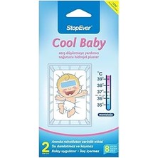 Kazan Hobi Stopever Coolbaby Ateş Düşürmeye Yardımcı Plaster (2 x 2 Adet)