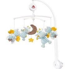 Kazan Hobi Fehn Müzik Mobil Küçük Kale - Sevimli Hayvanlarla Bebek Uyku Yardımı - Bebek Mobil Müzik Kutusu Melodi - 0-5 Ay Arası Bebekler Için Bebek Yatağı Oyuncak