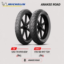 Michelin Anakee Road 120/70 R19 60V - 170/60 R17 72V Ön Arka Motosiklet Lastik Takımı