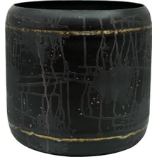 Kazan Hobi Arwin Metal Saksı 33X30 cm