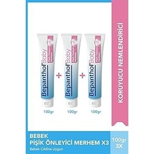 Kazan Hobi Bepanthol Baby Pişik Önleyici Merhem, 100 G x 3 Adet