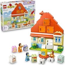 Kazan Hobi LEGO Duplo Bluey: Bluey Ailesinin Evi ve Hafıza Oyunu 10459-3 Yaş ve Üzeri Çocuklar Için Interaktif Oyun Içeren Eğitici Oyuncak Yapım Seti, Doğum Günü Hediyesi (83 Parça)
