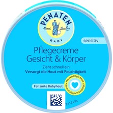 Kazan Hobi Penaten Penaten Baby Care Cream Face & Body Baby Care Cream For Moisturising The Skin For A Pleasantly Soft Skin Feeling (1 x 100 Ml) 100 ml