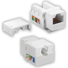 Kazan Hobi Qport Q-J90K Cat6 90 Dere Keystone Jack