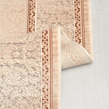 Anatolia Anatolıa Halı Ezgi -Vizon / Kiremit -Oturma Odası, Salon -Kolay Temizlenebilir