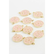 sbodurhome Yuvarlak Çift Kulp Mineli Bileklik ve Kolye Ucu Aparatı 1 Adet