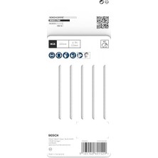 5 x Pro Plastics Pvc Clean T302H Dekupaj Testere Bıçağı (Plastik, Plastik, Uzunluk 132 Mm, Profesyonel Aksesuar Dekupaj Testere)