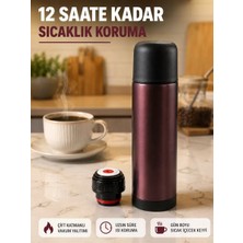 Sızdırmaz Kapaklı Vakumlu Termos Uzun Süre Sıcak Soğuk Tutan Termos Midastech