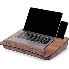 Renas Store Vigo WOOD-LS013 Minderli Laptop Sehpası (Ceviz)