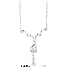 Harem Altın 14 Ayar Altın Sarkıt Kolye KLY346