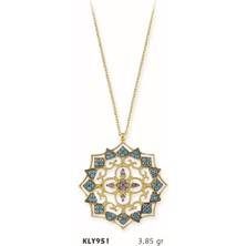 Harem Altın 14 Ayar Altın Motif Kolye KLY951