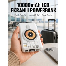 Renas Store LCD Göstergeli Manyetik Powerbank Type C USB Girişli Yeni Nesil - Lisinya