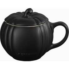 Le Creuset Stoneware Kabak Desenli Kapaklı Kupa