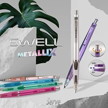 Swell Mekanik Kursun Kalem Metalik Mor 07MM