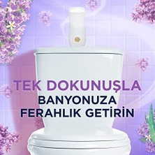 Banyo Hava Tazeleyici Cihaz ve Yedek Lavanta Ferahlığı 10 ml