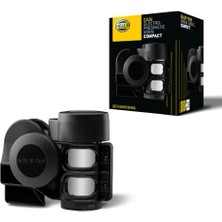 Korna CA26-12V - 115DB(A) - Frekans Aralığı: 520/660Hz - Yüksek Ses - Elektrikli Pnömatik - Ece Onaylı - Gövde Rengi: Siyah - Miktar: 1 Horn