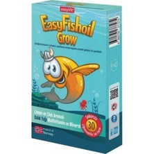 Easyvit Easyfishoil Grow 30 Çiğnenebilir Jel Tablet