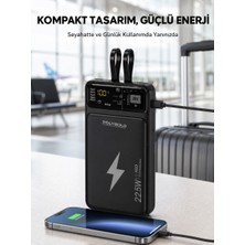 Renas Store Powerbank Dahili Ekranlı 10000 Mah Çift Kablolu Yeni Nesil - Lisinya