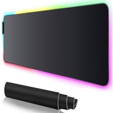 Klasse Rgb Mouse Pad 80X30 Cm, 4 mm Kalınlık, Parlak Su Geçirmez Yüzey, Oyuncu Gaming Xxl Mausep