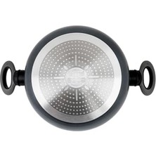 Titanium 26CM Sığ Tencere/gri