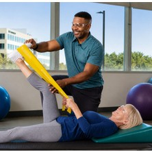 Thera-Band Orjinal Paketli Direnç Lastiği, Evde Pilates, Omuz yaralanmaları Tedavisinde Kullanıma Uygun.