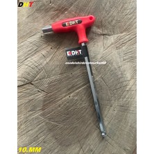 Dht Yuvarlak Baş Allen 10MM T Alyan Uzun Alyan Anahtar Crv Çelik 10MM Allen
