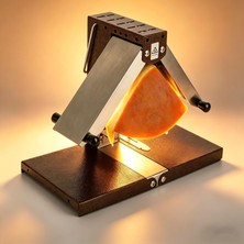 Heıheızı Ticari Raclette Peynir Eritici, Elektrikli Peynir Eritme Raclette Izgarası, Restoran Mutfağı Için Yüksekliği Ayarlanabilir Isıtma Çubuklu, Maksimum Sıcaklık 300°C'YE Ulaştı