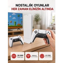 2 Kollu Kablosuz 4K Tv Uyumlu Klasik Oyun Konsolu Midastech