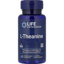 Life Extension L-Theanine 60 Vegetarian Capsules (100 Mg Per Capsule)