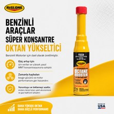 Rislone Süper Konsantre Oktan Yükseltici 177 ml Benzinli Araçlar İçin Güç Artışı Sağlayan Yağ Katkısı