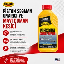 Rislone Piston Segman Onarıcı Yağ Katkısı 473 ml Mavi Duman Önleyici ve Yağ Tüketimini Azaltan Formül