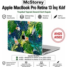MacBook Pro Retina 13 Inç Kılıf A1425 A1502 Uyumlu Çiçek Desenli Sert Kapak Kılıf Hard Case Ince Hafif Çizilme Korumalı Laptop Koruyucu Flower 58