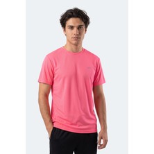 Slazenger Haunted I Erkek  Neon Pembe Tişört