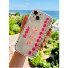 Iphone 13 ve 14 ile Uyumlu 3D Oyuncaklı Tasarımlı Esnek Silikon Kılıf