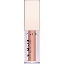 Crystalized Eyeshadow Likit Metalik Göz Farı, 01 Soft Elegance