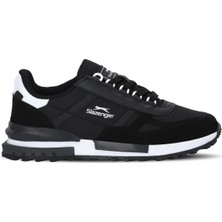 Slazenger Supernova I Erkek  Siyah / Beyaz Günlük Spor Ayakkabısı