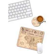 Lotr Yüzüklerin Efendisi Mouse Pad ve Bardak Altlığı Set
