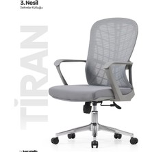 Karr Office Tiran 3. Nesil Sekreter Koltuğu - Gri
