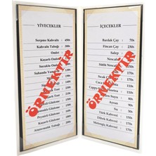 Eyya Çiğ Köfte Salonu Menüsü 5 Adet