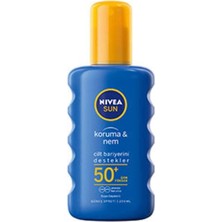Renas Store Nıvea Sun Koruma&nem Nemlendirici Güneş Spreyi Gkf 50+ 200 ml