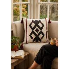 Bella Home Premium Punch Nakış Kırlent Kılıfı 40 cm x 40 cm - 1 Adet