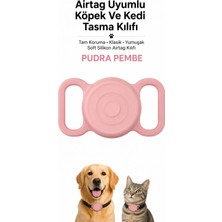 Conocer Airtag Uyumlu Köpek ve Kedi Tasma Kılıfı İçin Airtag Kılıfı Tam Koruma Yumuşak