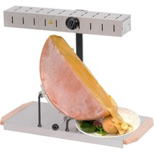 Louis Tellier Louıs Tellier Raclette Makinesi Signature Paslanmaz Çelik | Tüm Peynir Çarkı Boyutlarına Uygundur | 6-8 Kişi | 900W | 230V | Yüksekliği Ayarlanabilir Isıtma Rampası Emniyet Anahtarı Fransa'da Yapıldı