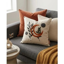 Bella Home Punch Nakış Kırlent Kılıfı (2’li) 40 cm x 40 cm