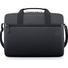 Dell 14-16 Ecoloop Essential Evrak Çantası - CC3624 - Fermuarlı Ön Cep, Bagaj Geçişi, Ayarlanabilir Omuz Askılı Hafif - Siyah